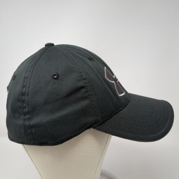 Under Armour Heatgear Fitted Baseball Cap Black XL Embroidered Vented Holes - Picture 5 of 10